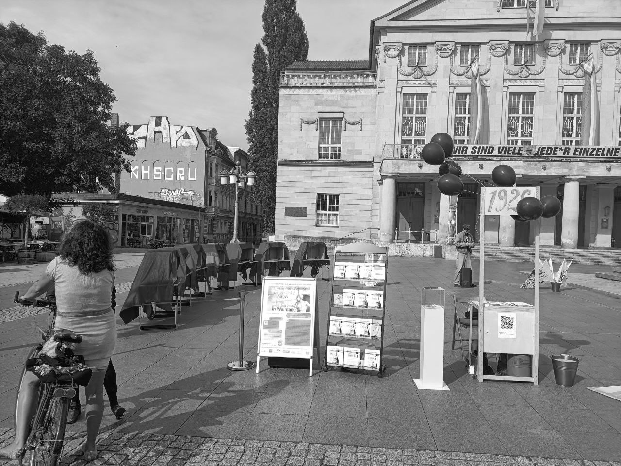Theaterplatz Weimar, Der Parteitag 1926
